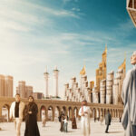 King Salman Gate next to AlMasjid AlHaram in Makkah (for illustration purpose only)